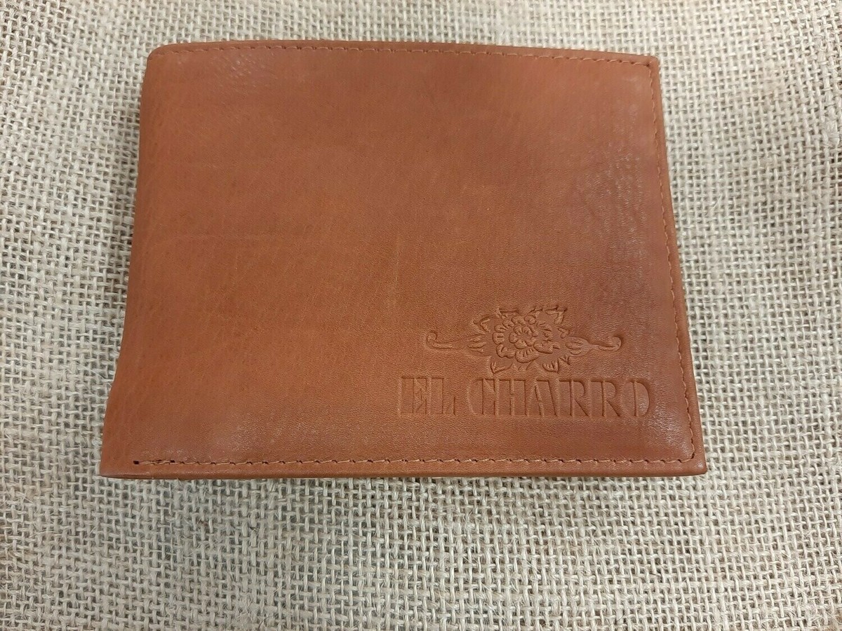 Myledershop Portafoglio In Vera Pelle Di Bufalo, Portafogli In Formato Verticale O Orizzontale, Con Motivo Huskies E Protezione RFID E NFC, Modello 2 / Formato Orizzontale / Cognac, Taglia Unica - Foto 7