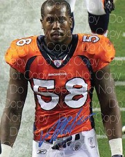 Von Miller signed Denver Broncos 8X10 photo picture poster autograph RP 2
