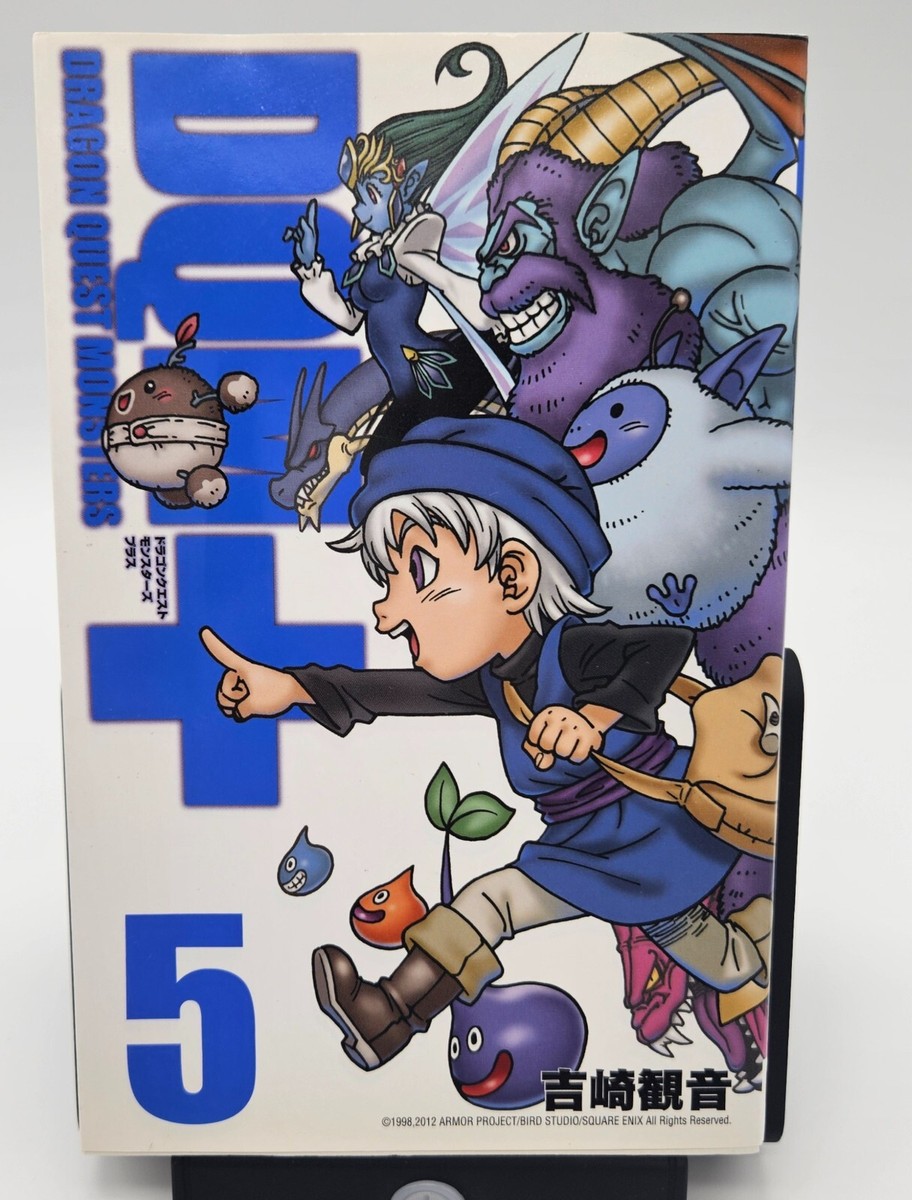 DRAGON QUEST MONSTERS + PLUS Manga Comic Complete Set 1-5 MINE