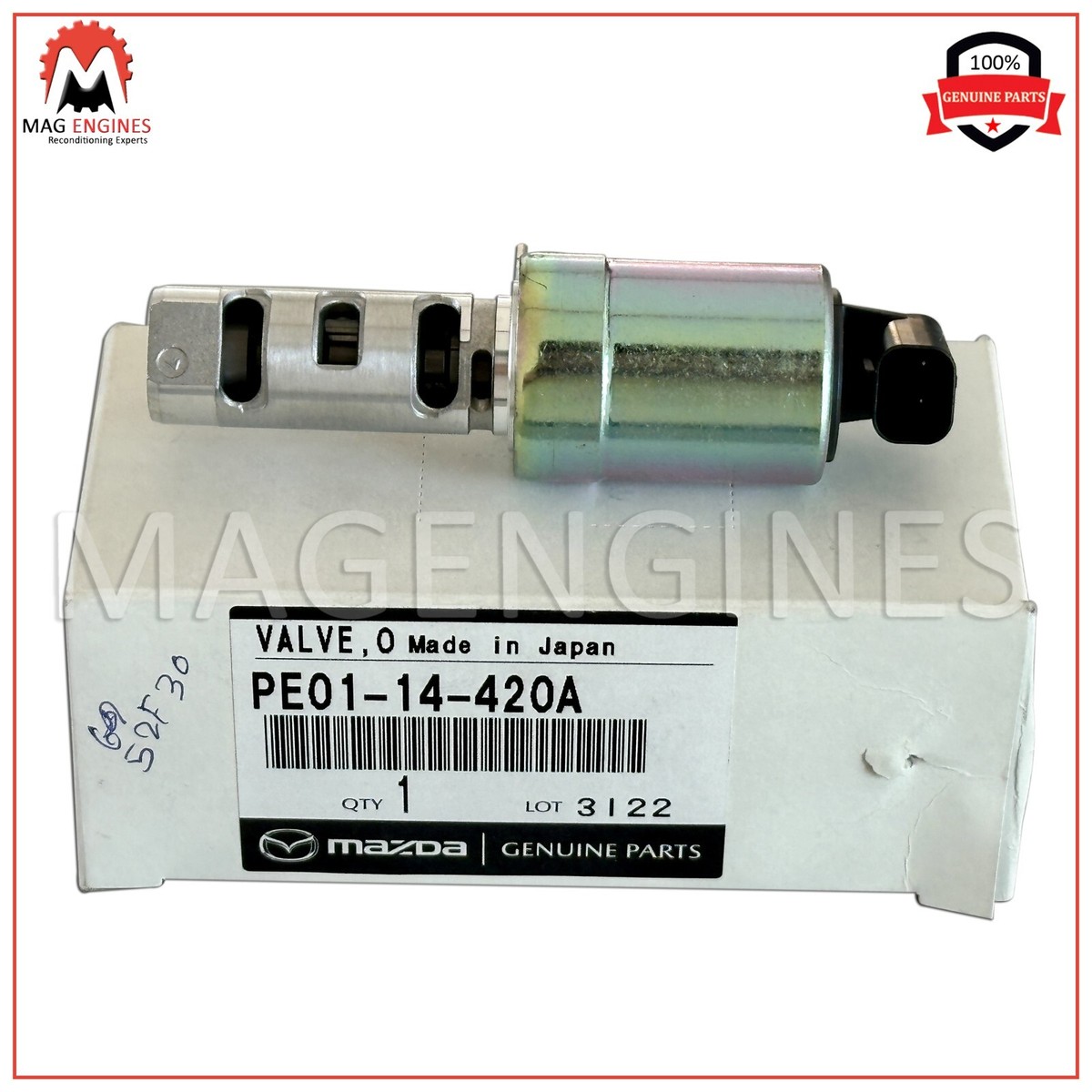 PE01-14-420A GENUINE OEM VALVE,OIL CONTROL PE0114420A | eBay