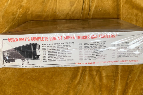 MATCHBOX AMT 1:25 KIT BUDWEISER PETERBILT 352 PACEMAKER CABOVER TRUCK VERY RARE - Picture 2 of 5