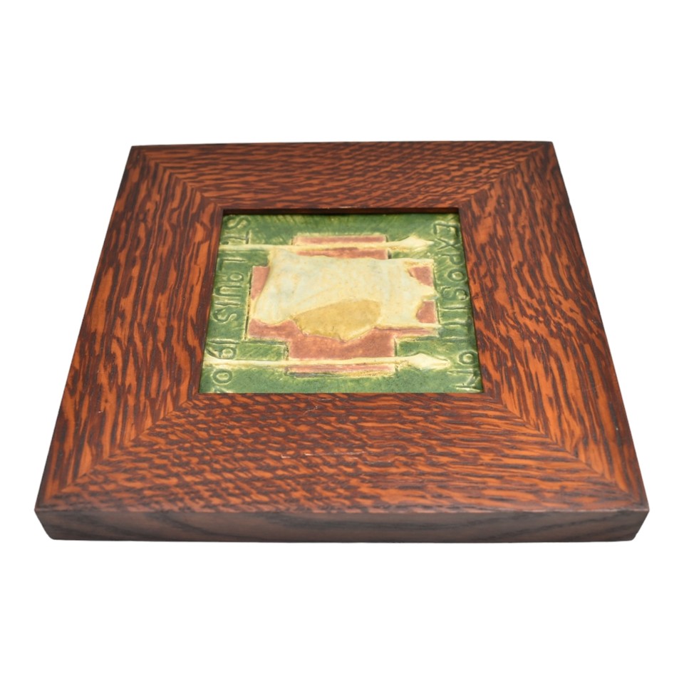 Hartford Faience Co. Vintage Arts & Crafts Pottery St. Louis Worlds