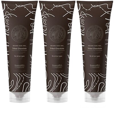 Tweak d by Nature Cleansing Hair Treatment TRIBAL CHOCOLATE 10.58oz ea-  3 TUBES