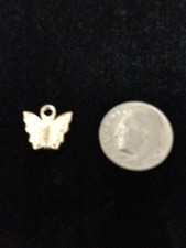 Butterfly Style 22 Gold plated charm pendant or Necklace Charm