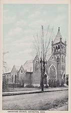 Old Christian Church in Covington, Miami County, Ohio - Rare 