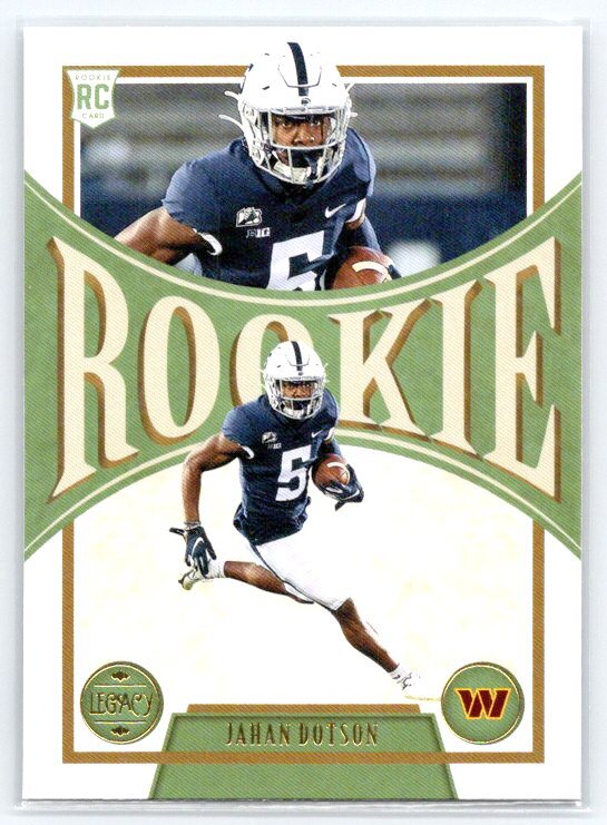 Jahan Dotson 2022 Panini Legacy Rookie #153