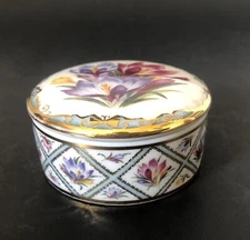 Ardleigh Elliot Februar: Der Zarte Krokus Floral Music Trinket Box “Winter Ade”