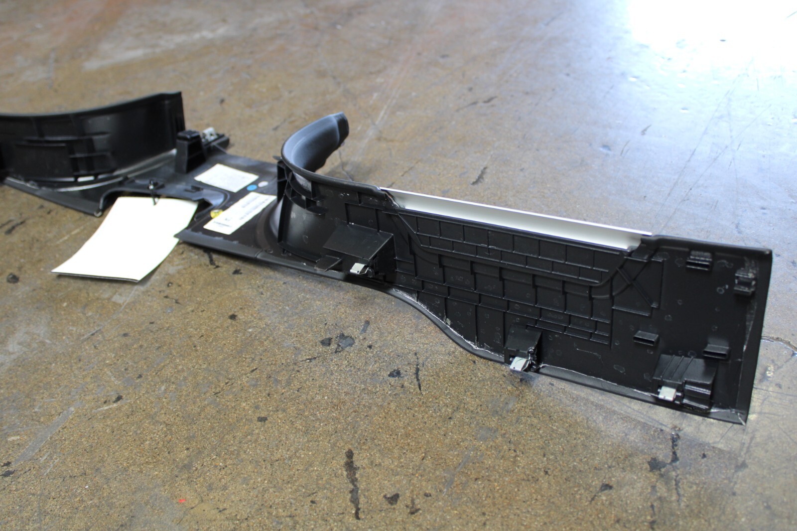 Lamborghini Urus, LH, Left, Sill Trim Panel, Nicked, Used, P/N 4ML853369B