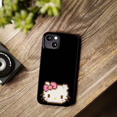 Anime Kitty Phone Case Cute Black Phone Cases Anime iPhone Samsung Phone Case