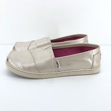 B39 TOMS Gold Glitter Iridescent Limited Size Y6