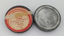 2 Vintage Metal Film Tins - 3 3/4" X 7/8" -  R-2343 - empty