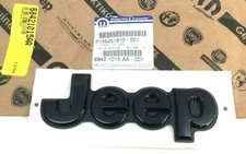 2018 2019 2020 Jeep Compass rear liftgate hatch black Nameplate Emblem new OEM