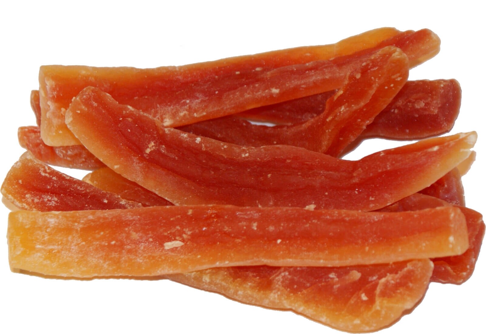 PAPAYA SPEARS 500g getrocknete Papayas Stangen Trockenfrüchte Dörrobst Snacks