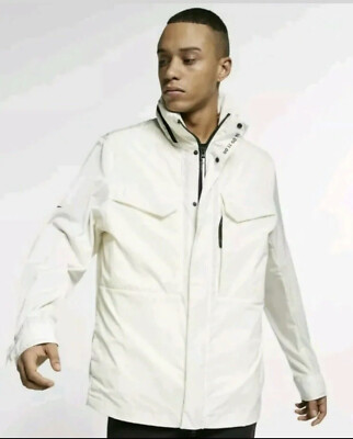 Men's Nike Aeroloft Tech Pack Synthetic Fill Jacket AT4570 Sz XS Hooded  Sail