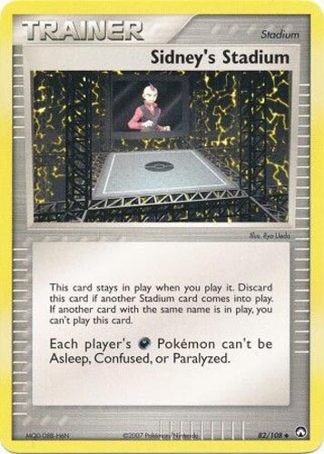Pokemon Card - Power Keepers 82/108 - SIDNEY'S STADIUM (uncommon) - NM