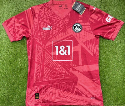 BVB Dortmund Sondertrikot Gr. M XXL 3XL rot Torwart 2024 50 Jahre Stadion retro - Bild 1 von 4