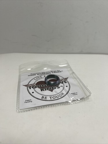 PINK CAMO - TOUGH LOVE Silicone Wedding Ring Size 6 - Picture 3 of 4