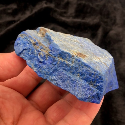 lapis lazuli Chakra Raw Rough Mine Stone With Pyrites L222 190 Grams - Picture 6 of 11