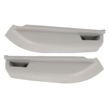 Door Armrest Light Gray Front Kit Pair Set of 2 Replacement for left right