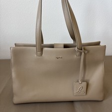 agnes b VOYAGE Leather Handbag