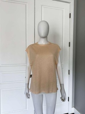 BERENICE Linen Sleeveless T Shirt BNWT Size M $99