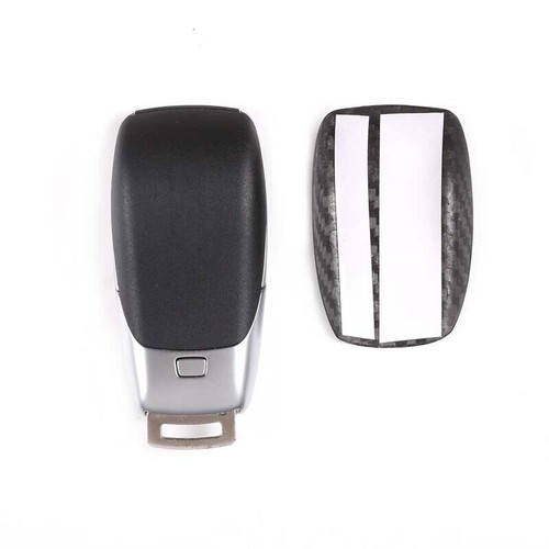Carbon Fiber Remote FOB Key Cover Back Cap Case Fit For Benz E-class 2017-2022 - Picture 2 of 4