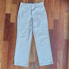 Dickies Boys Slim Straight Chino Pants Size 12