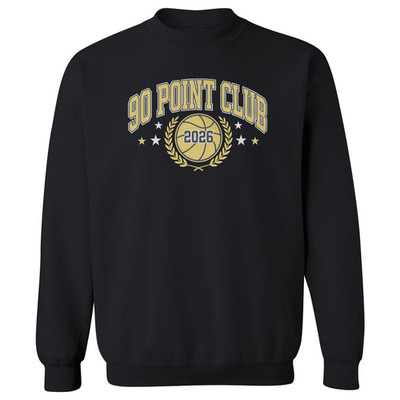 90 Point Club Ann Arbor 2026 Hoops Champions Unisex Crewneck Sweatshirt