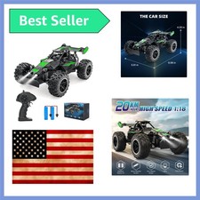 Remote Control Car, 1:18 High Speed RC Cars for Kids, 20KM/H Monster RC Truck...