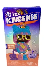 XOX Kweenie Quirky Kweens 4” Mystery Figurine Case Collector’s Card & Guide
