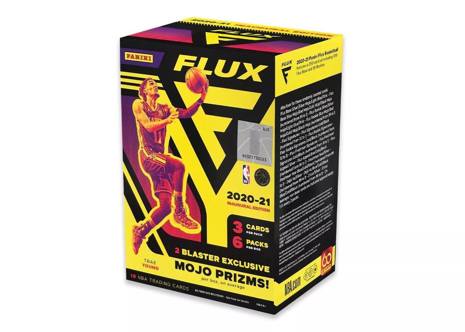 Panini Flux 2020-21 NBA Basketball Blaster Box