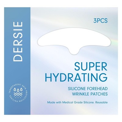 Dersie Silicone Forehead Wrinkle Patches - Overnight Use - Forehead Wrinkles