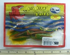 Big Bite BIO1JM4PT-04 Bio Bait Paddle Tail Jerk Minnow 4" Electric Chicken