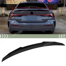 For BMW G22 430i M440i G82 M4 2021–2025 Gloss Black MP Style Rear Spoiler Wing