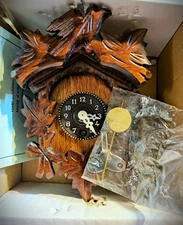 Traditional Style Novelty Clock, Cuckoo Clock House Item-FREE USA Shipping