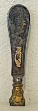 Antico e RARO SIGILLO per CERALACCA in metallo e ottone - LIBERTY / ART NOUVEAU