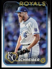 JOHN SCHREIBER 2024 TOPPS UPDATE KANSAS CITY ROYALS #US60
