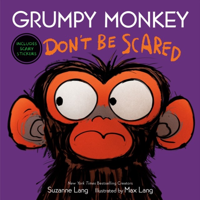 Grumpy Monkey Don't Be Scared by Max Lang (Hardback Book)
