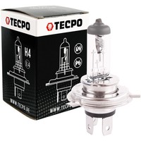 1X Tecpo H4 GlÜHbirne 12V 60/55W GLÜH-LAMPE P43T AUTO-LAMPE Kfz Birne Lampe