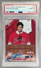 136971893 Shohei Ohtani 2018 Topps Opening Day #200 Rookie RC PSA 10