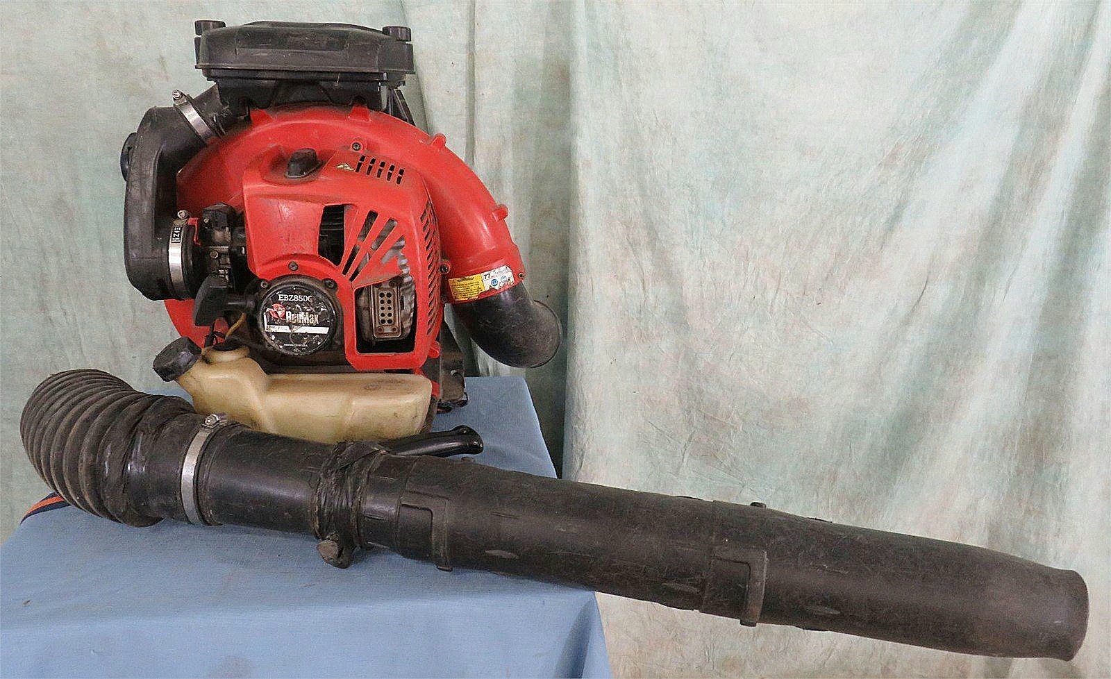 REDMAX EBZ8500 PROFESSIONAL 2-CYCLE GAS POWERED BACKPACK LEAF BLOWER W/TUBE