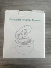 New 45kHz Ultrasonic Retainer Cleaner Machine 200ML Denture/Jewelry Cleaner