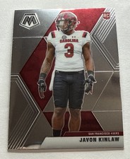 2020 Panini Mosaic #247 Javon Kinlaw Rookie Card 