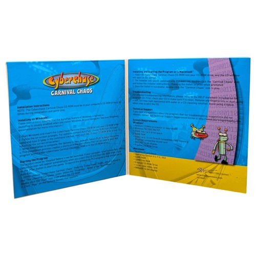 Cyberchase Carnival Chaos PC MAC CD-ROM Game The Learning Company Brighter Child - Picture 4 of 5