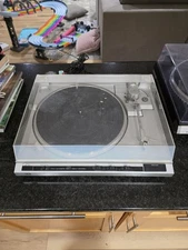 JVC L-FX4 Vintage Direct Drive Fully Automatic Turntable Record Player tested