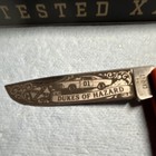 Dukes of Hazard commemorative Case XX Tested Sod Buster Jr 4137 SS Orange Engr — photo 4