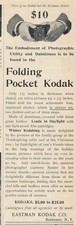 Magazine Ad - 1898 - Kodak Camera's - Eastman Kodak Co., Rochester, NY -  2 