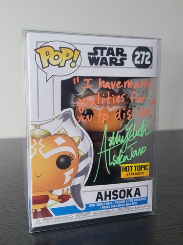 🔥Funko Pop! Star Wars: Ahsoka #272 Signed By Ashley Eckstein No Coa🔥 - Picture 9 of 9