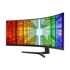 New Boxed Samsung Curved 49" - QLED Monitor- HDR - Model S49A950UIU - With Stand