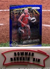 2025 Panini Prizm WNBA - Blue Velocity Prizm #121 Brittney Sykes Storm
